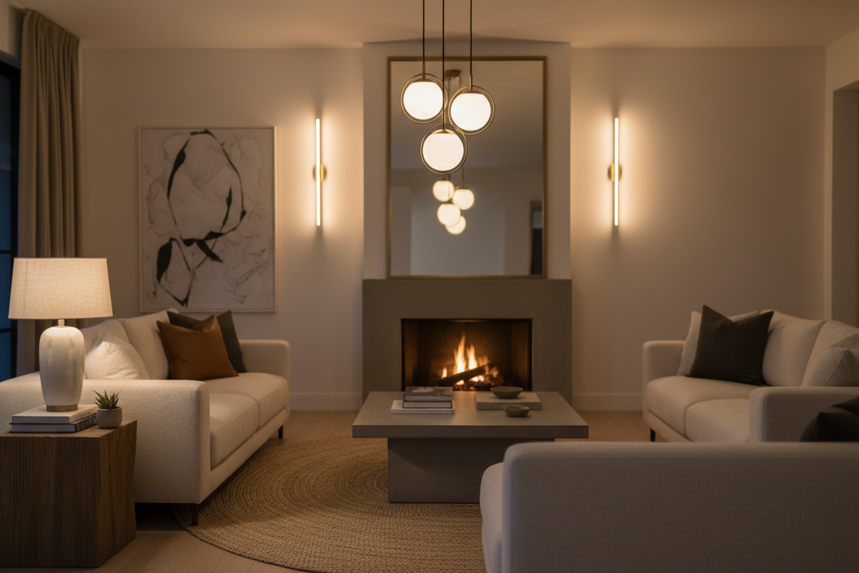 How Benjamin Moore Interior Paint and Lighting Work Together to Shape Your Home